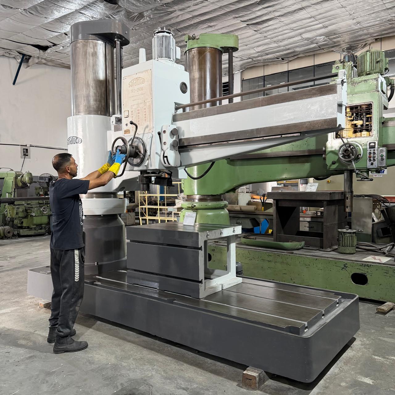 FURADEIRA RADIAL SORALUCE TR-3 - 80 X 2500 MM