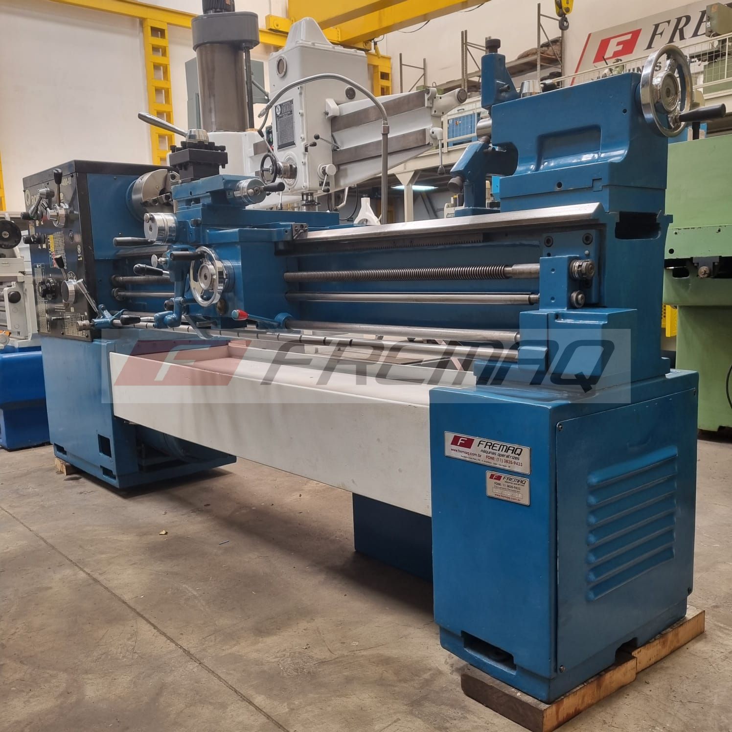 TORNO MECÂNICO ROMI P-400III X 1500 MM