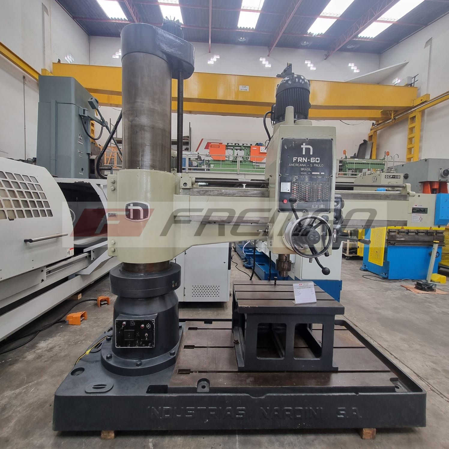 FURADEIRA RADIAL NARDINI FRN-60 X 1600 MM