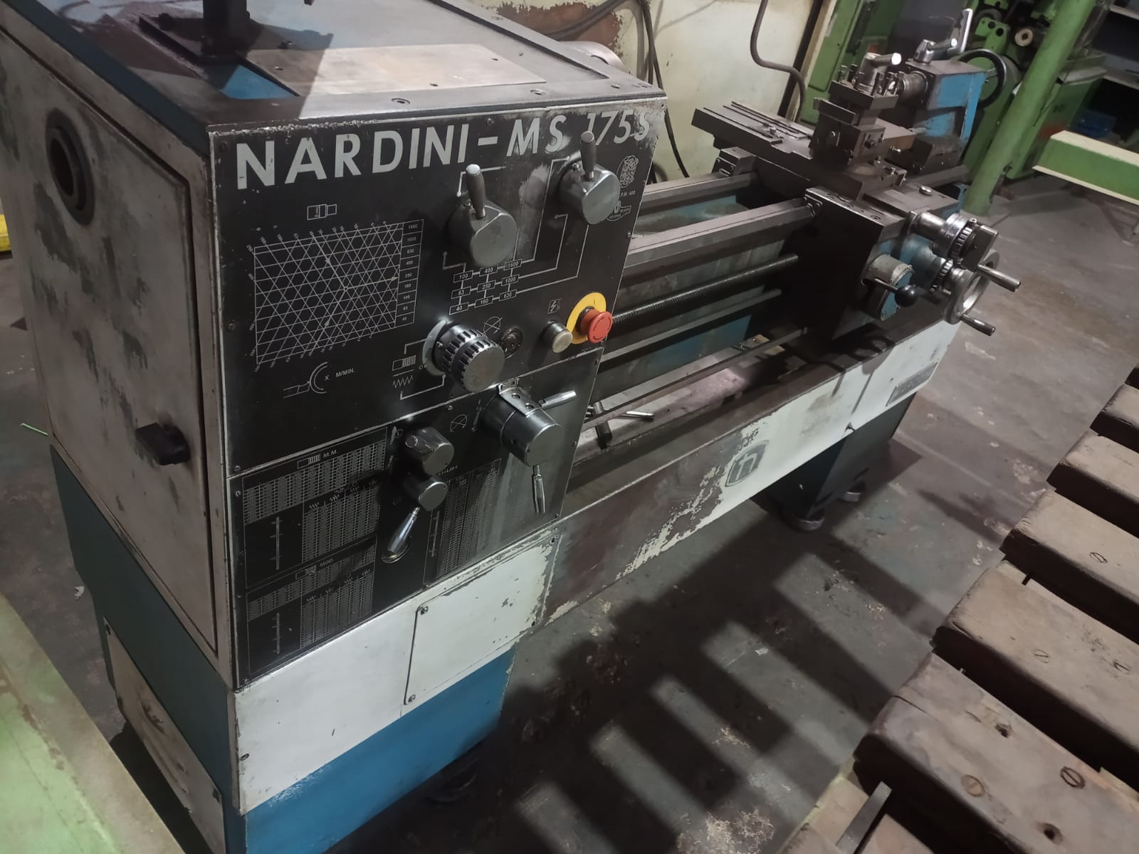 TORNO MECANICO NARDIN MS175-S 350 X 1000 MM