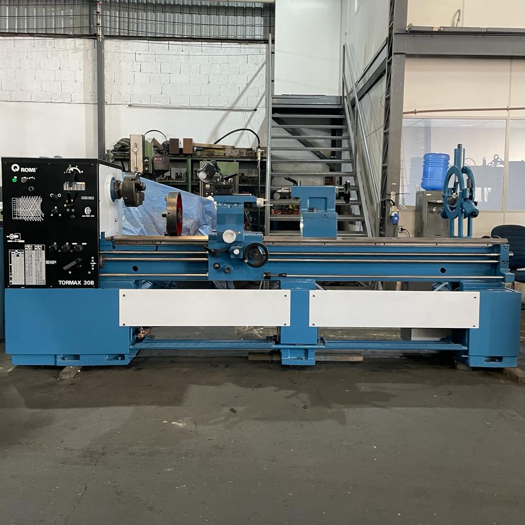 VENDIDO - TORNO MECÂNICO ROMI TORMAX 30B 660/855 X 2200 MM
