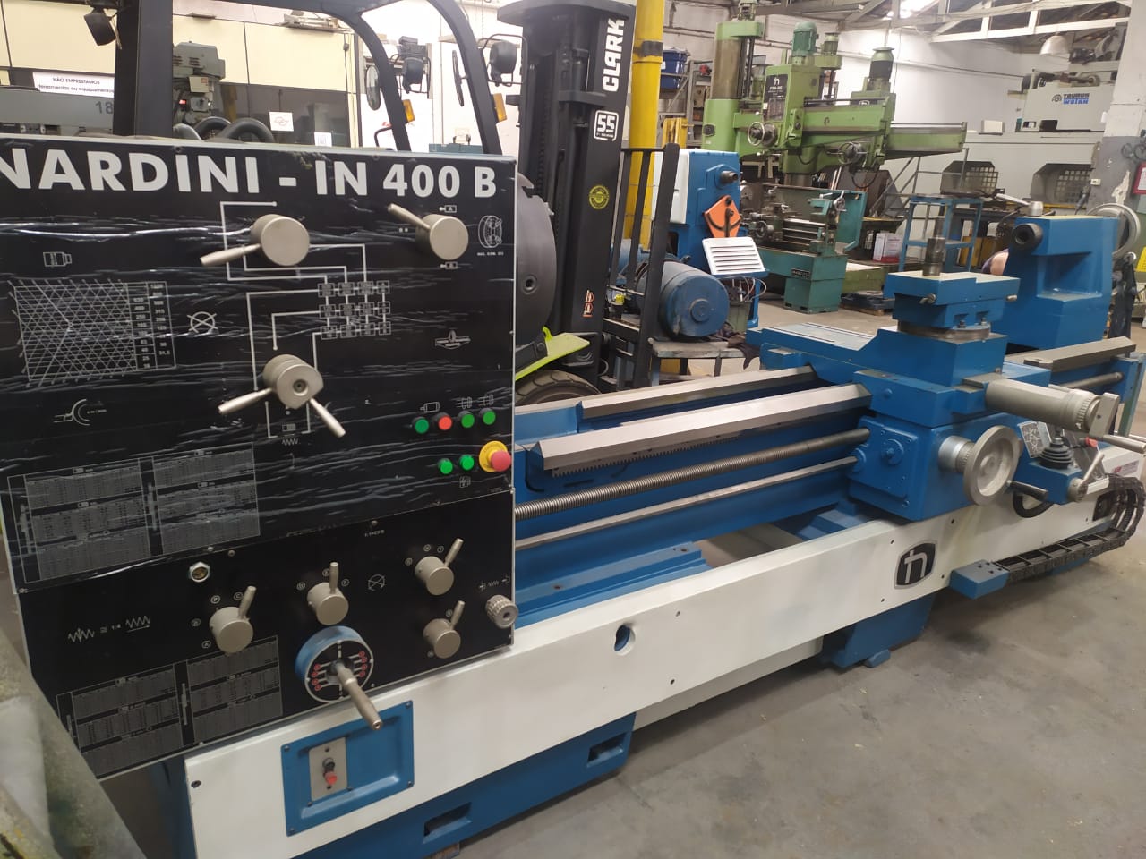 VENDIDO - TORNO MECÂNICO NARDINI IN-400B 800/1010 X 2000 MM