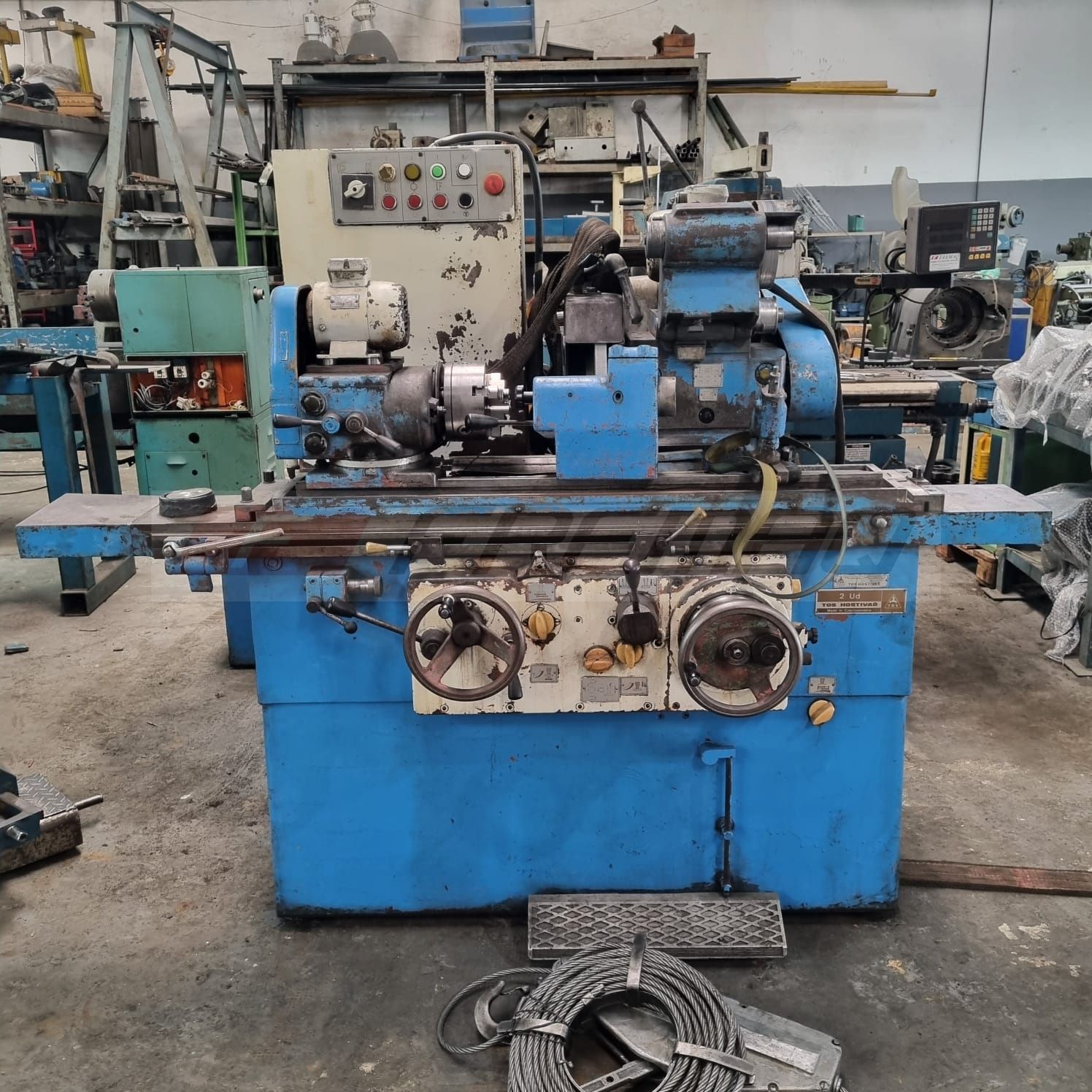 RETIFICA CILINDRICA UNIVERSAL TOS 2UD P2 X 500MM