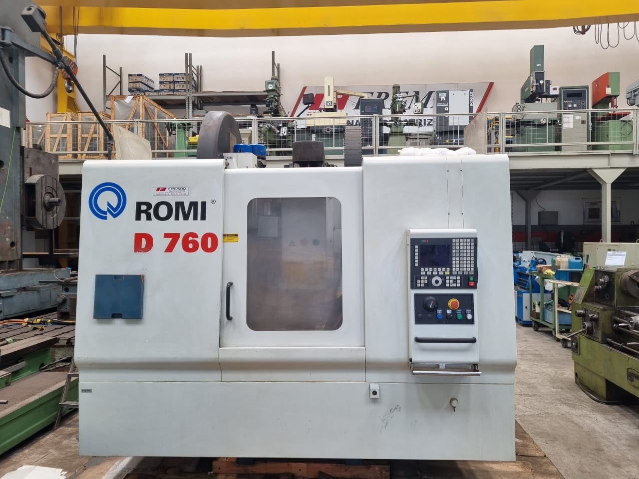 CENTRO DE USINAGEM ROMI D-760