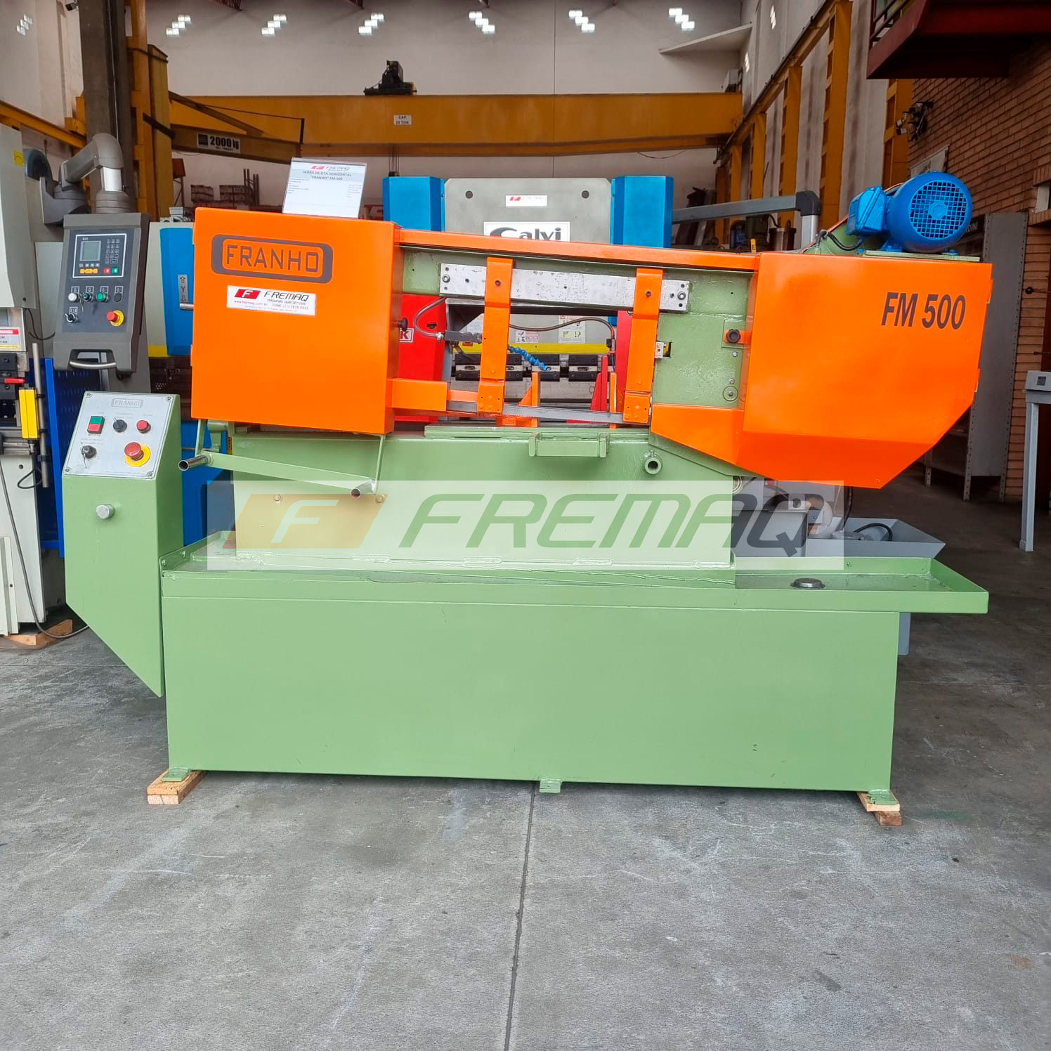 SERRA DE FITA HORIZONTAL FRANHO FM-500