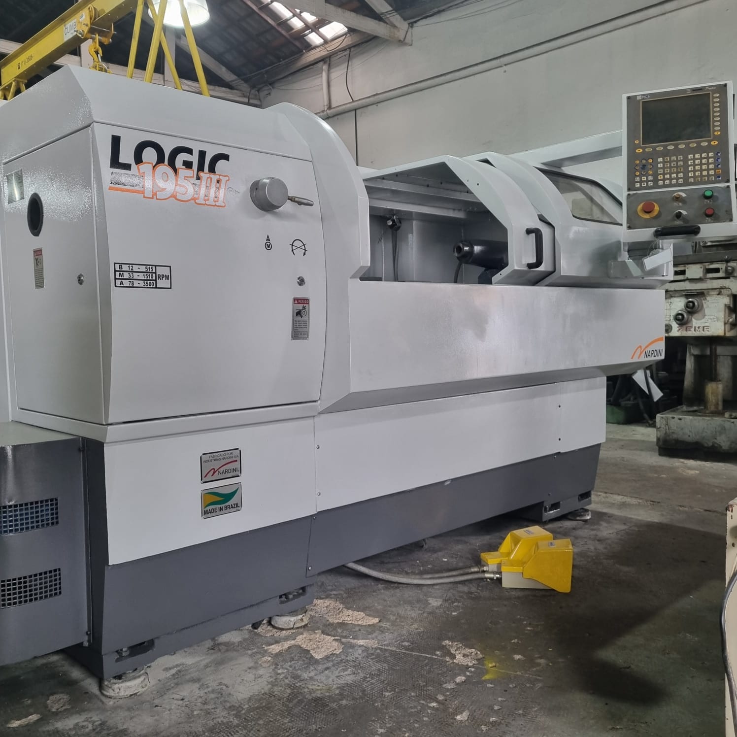 TORNO CNC NARDINI LOGIC-195III X 1000 MM