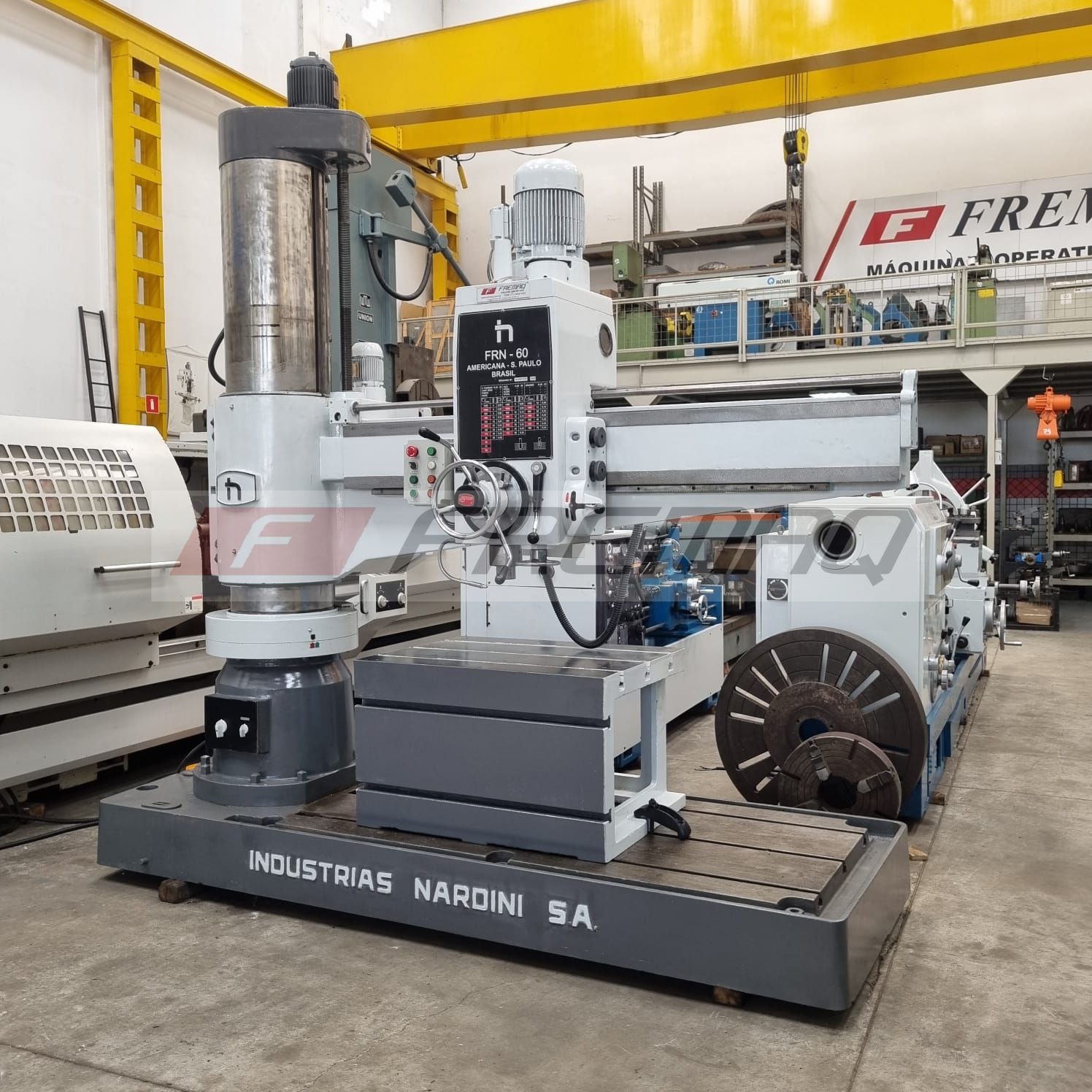 VENDIDA - FURADEIRA RADIAL NARDINI FRN-60 X 2000 MM (7578)