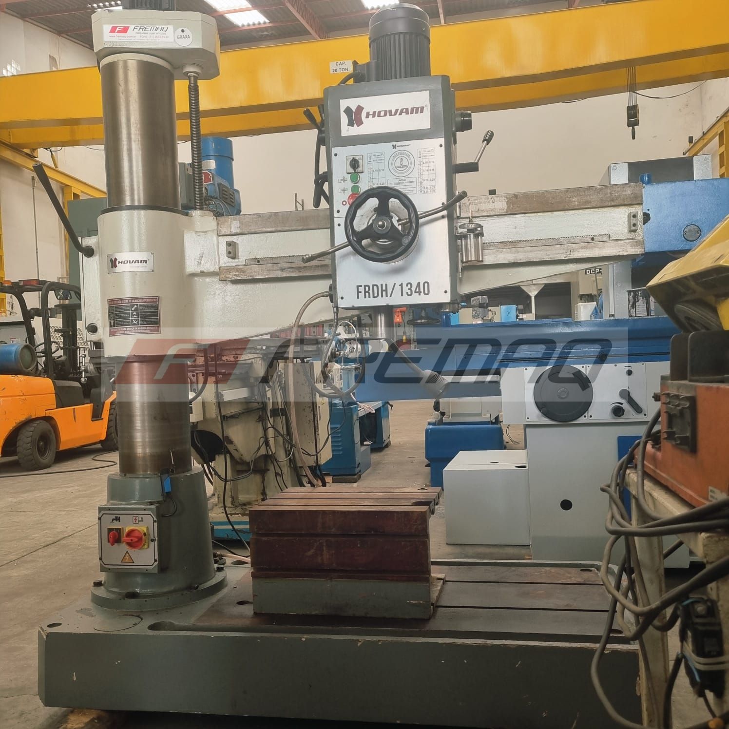 FURADEIRA RADIAL HOVAM FRDH-1340