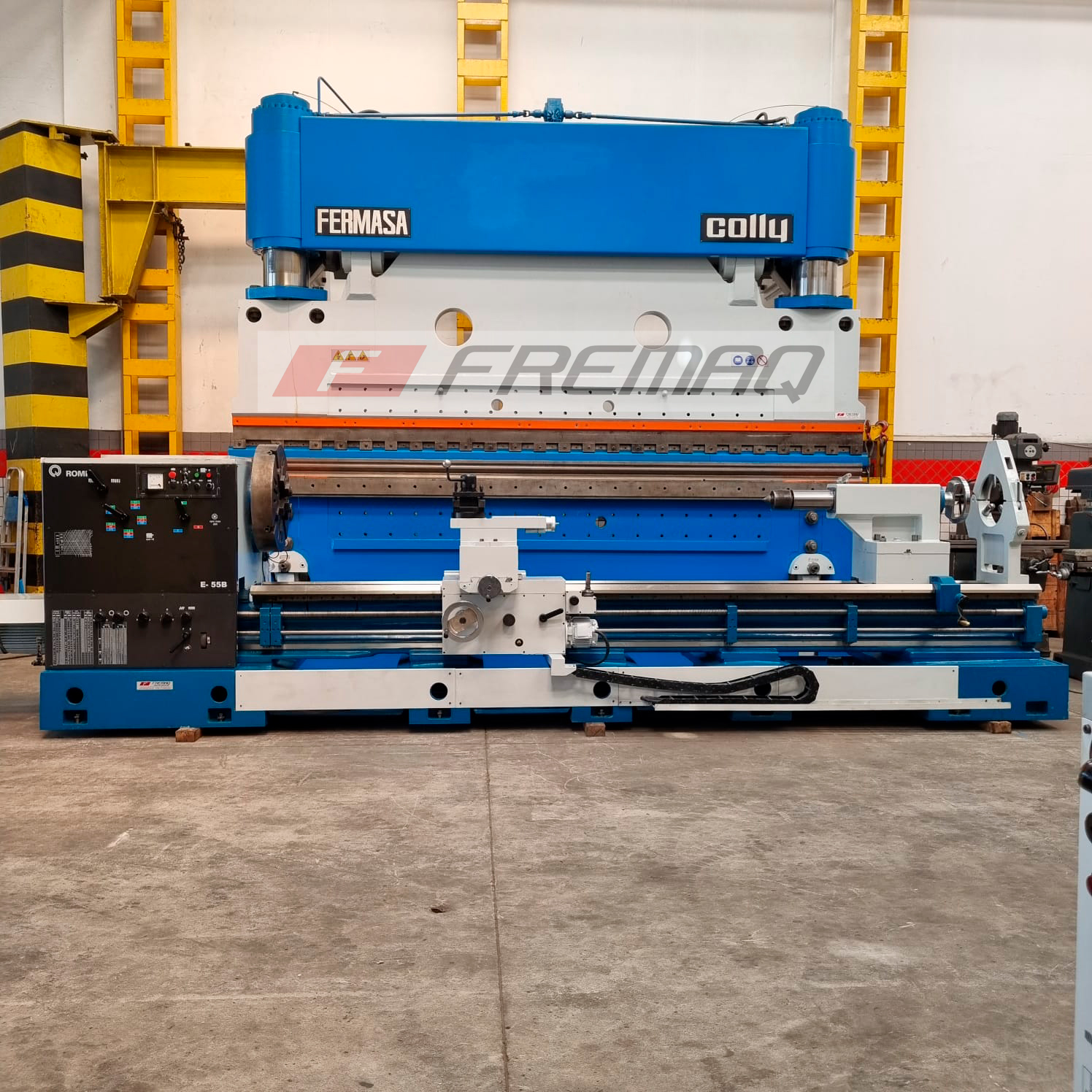 TORNO MECANICO ROMI E-55B 1100/1350 X 4000 MM
