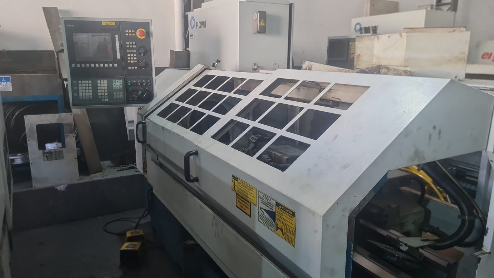 TORNO CNC ROMI CENTUR 30D - COM TORRE