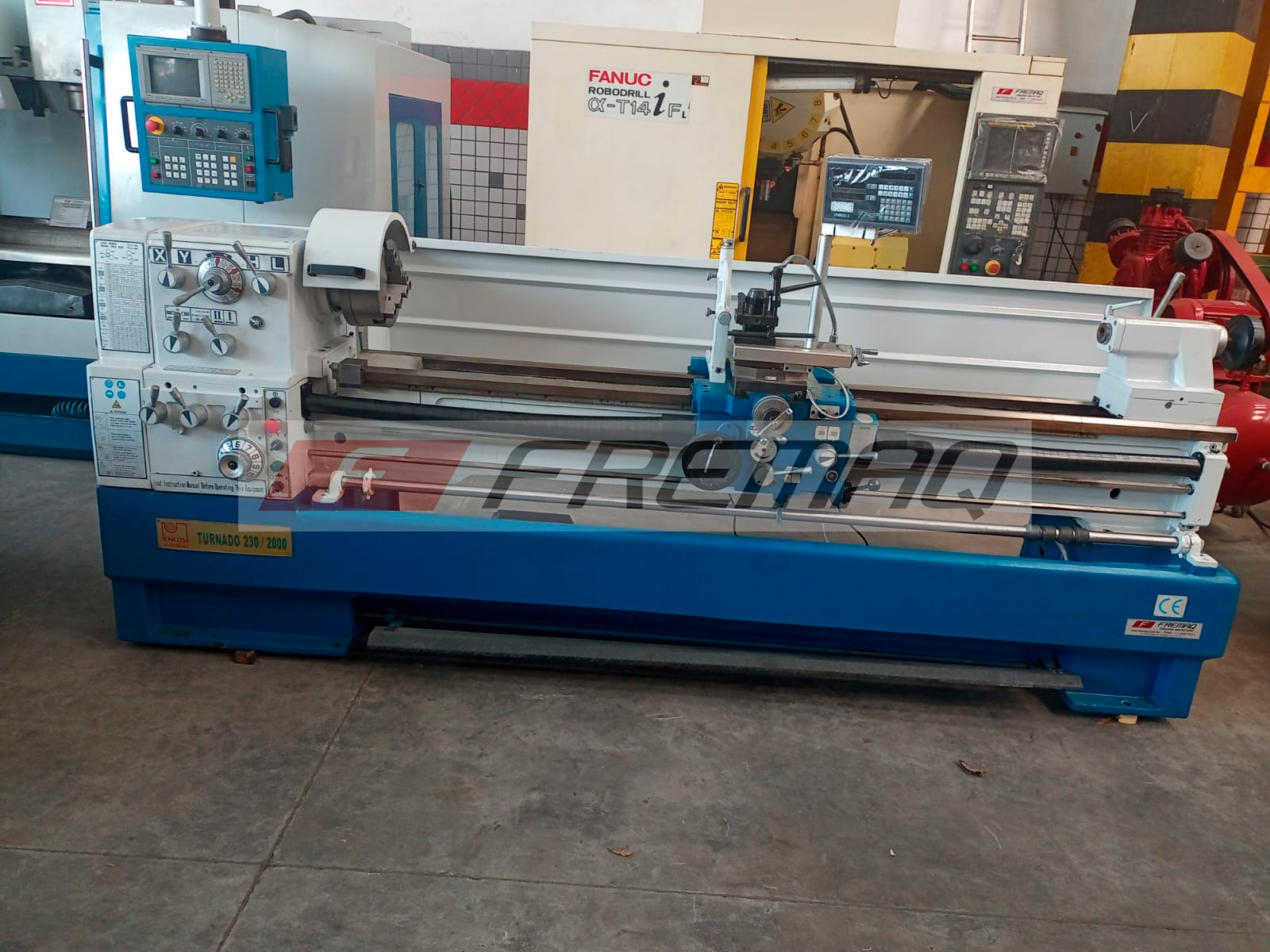 TORNO MECANICO KNUTH TURNADO 230 - 460/690 X 2000 MM