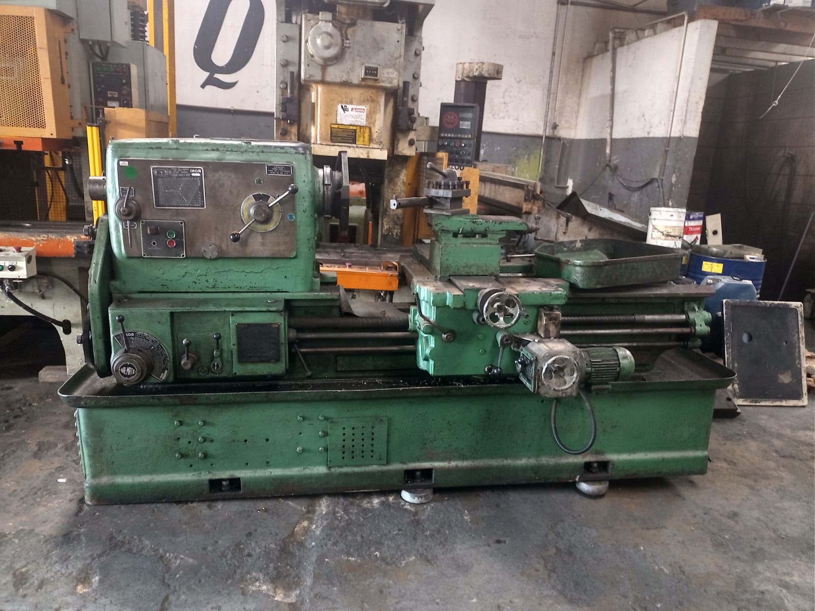 VENDIDO - TORNO MECÂNINO "ROMI" IMOR MCD X 1000 MM