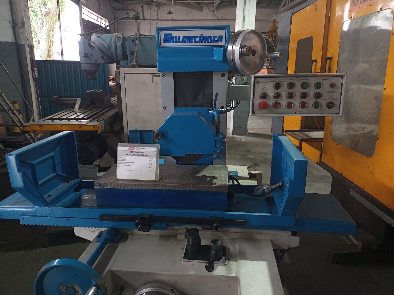 RETÍFICA PLANA TANGENCIAL SULMECANICA RAPH-60E