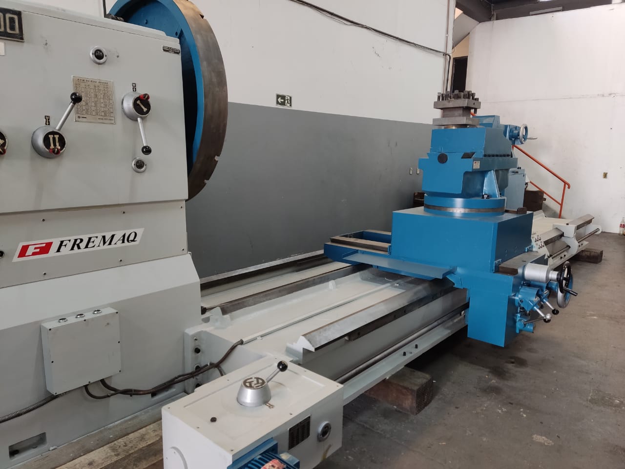 VENDIDO - TORNO MECÂNICO TONANNI FPT-1000 2000 X 6000 MM