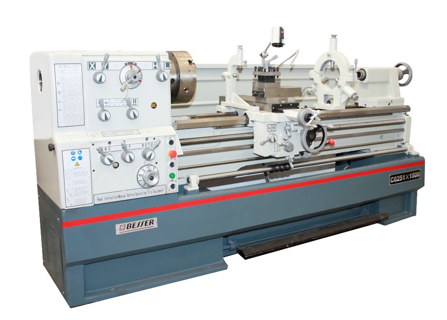 TORNO MECÂNICO BESSER C-6251 X 1500 mm – NOVO