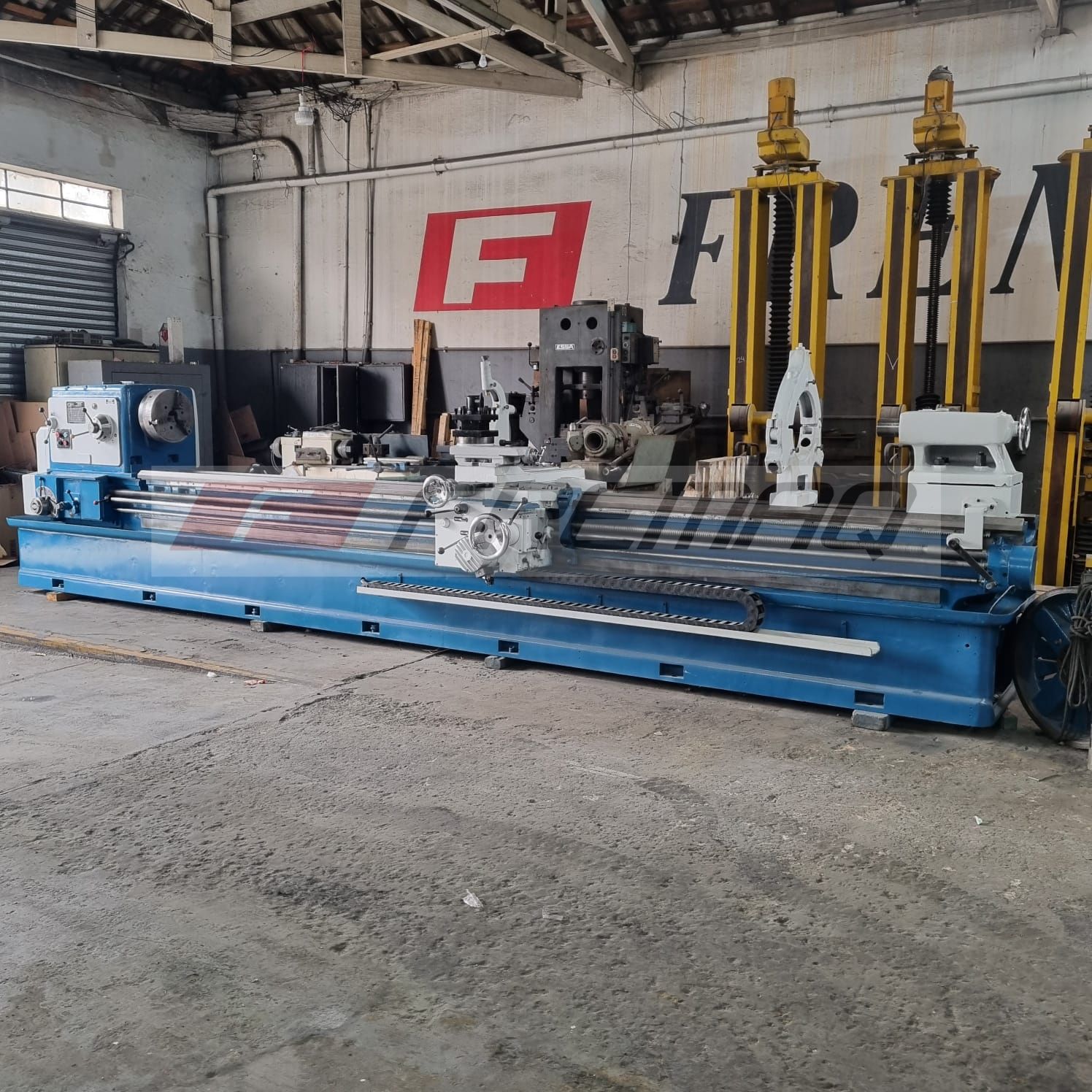 VENDIDO - TORNO MECANICO ROMI MCD-V 800/1000 X 5000 MM