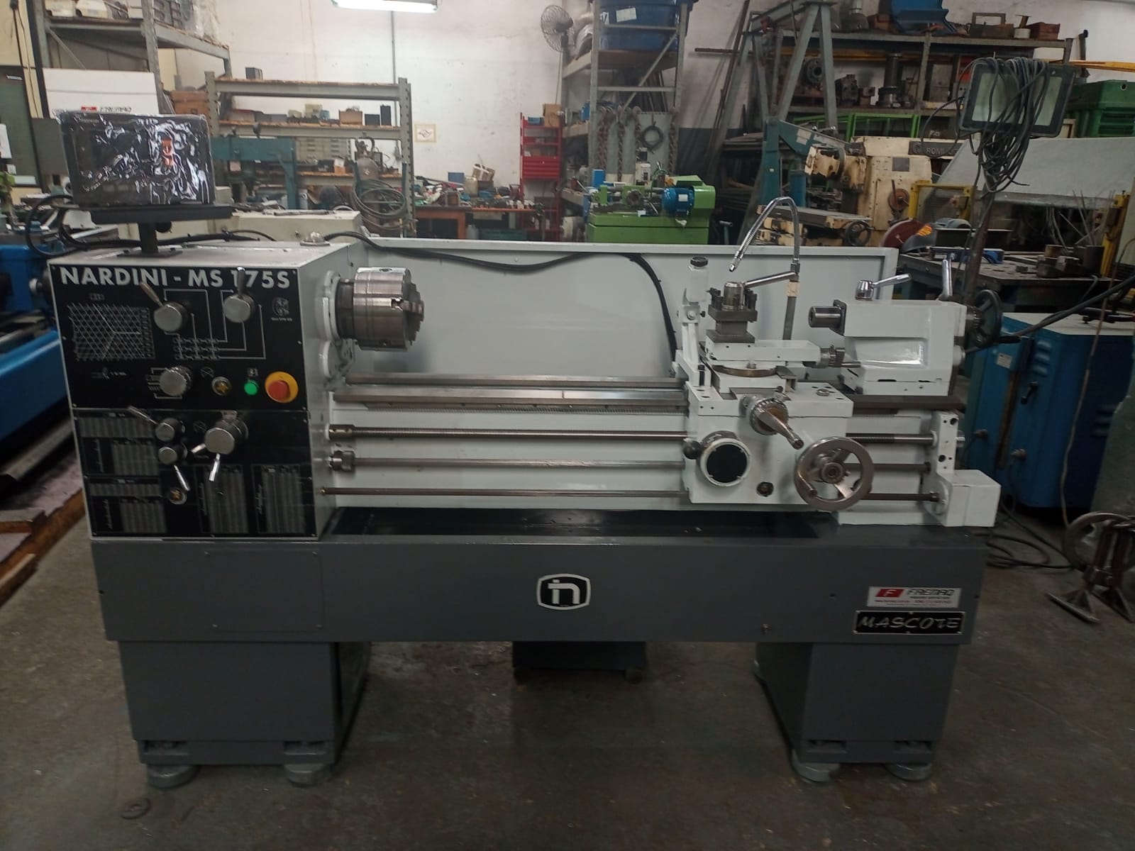 TORNO MECÂNICO "NARDINI" MS-175S X 1000 MM