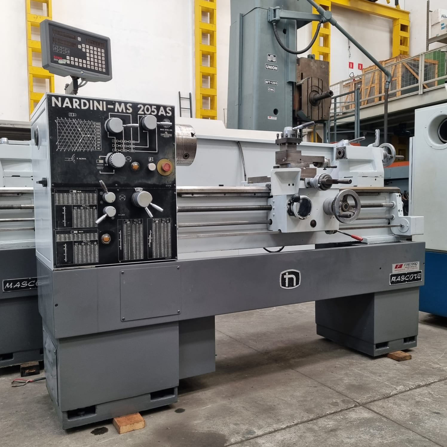 TORNO MECANICO NARDINI MASCOTE MS-205AS