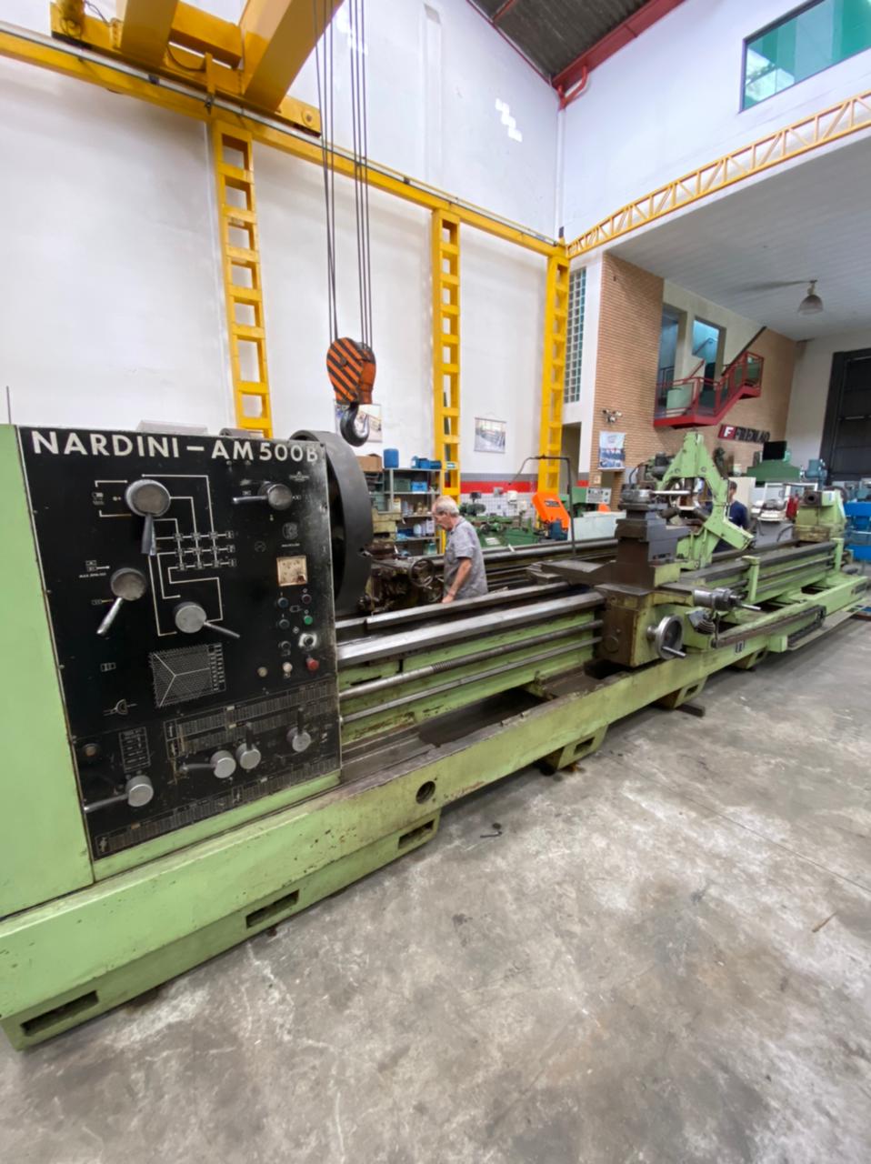 VENDIDO - TORNO MECÂNICO NARDINI AMERICAN AM-500B X 6000 MM
