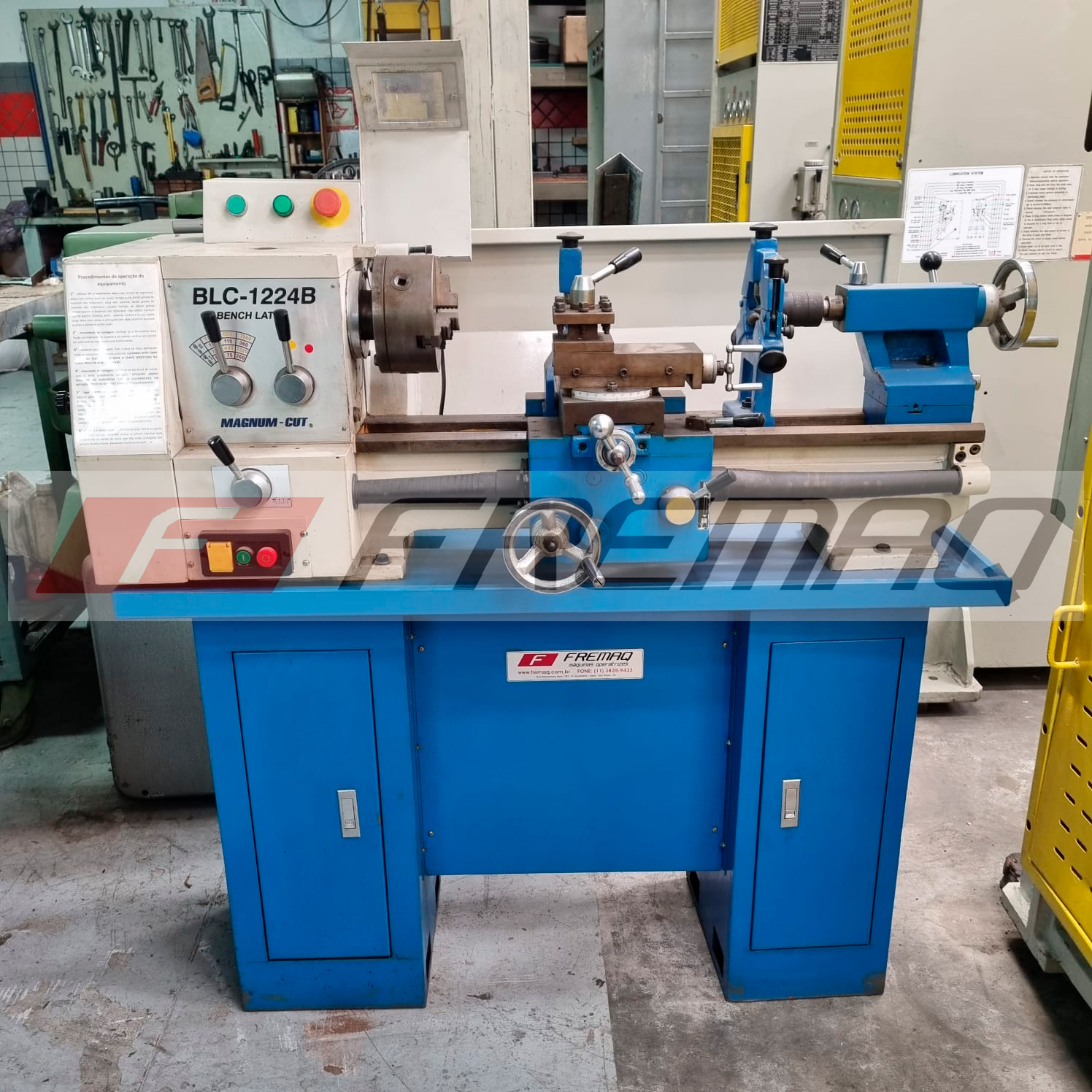 TORNO MECÂNICO "MAGNUM-CUT' BLC-1224B (663)