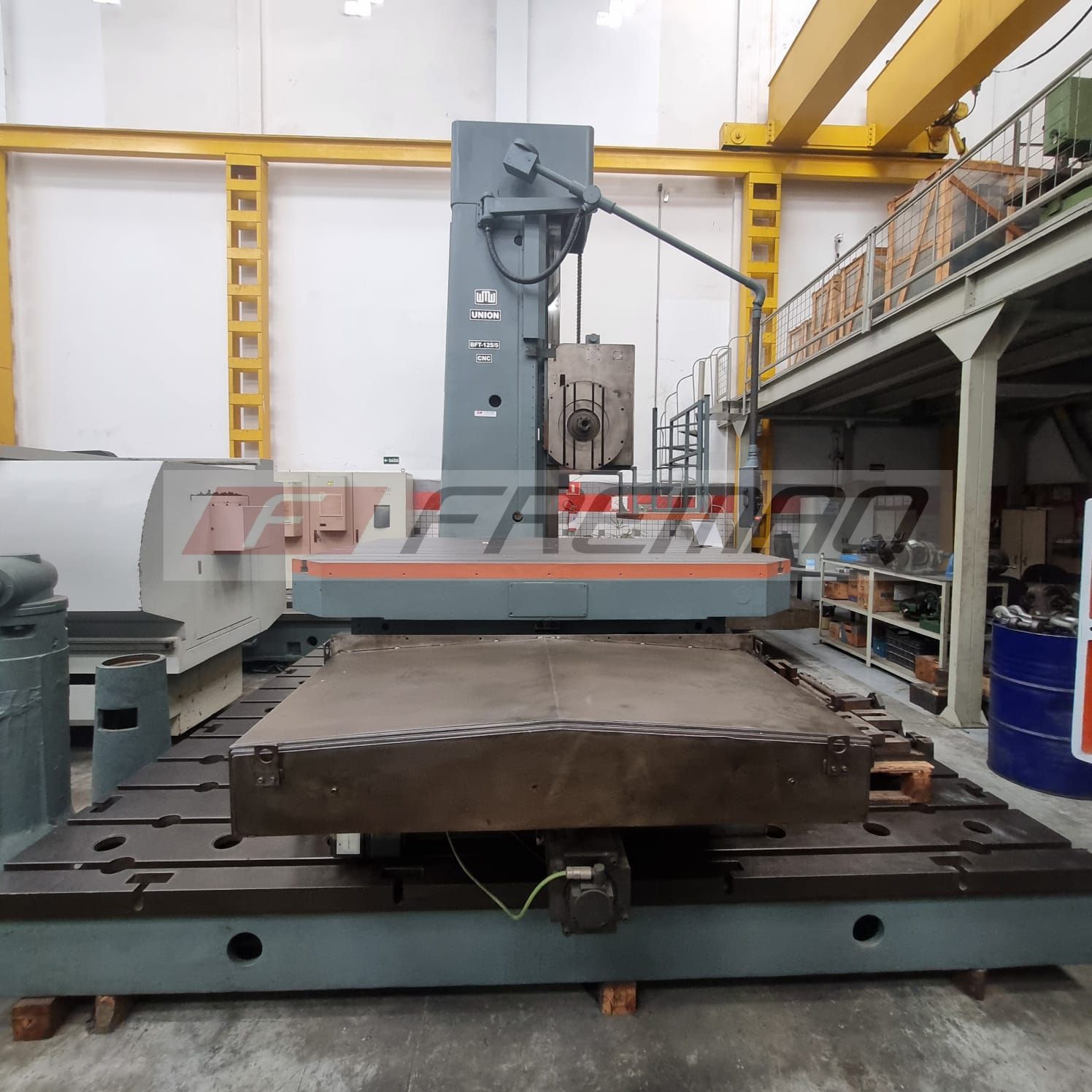 MANDRILHADORA FLOOR TYPE CNC "UNION" 125/5