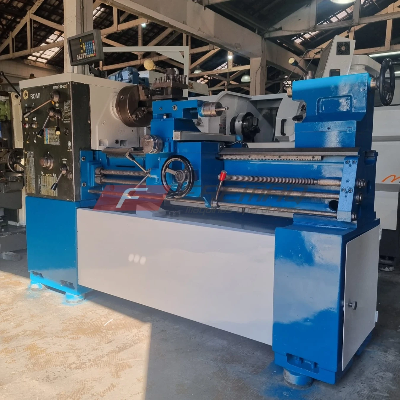 Torno mecânico ROMI IMOR-III 520 X 1000 MM