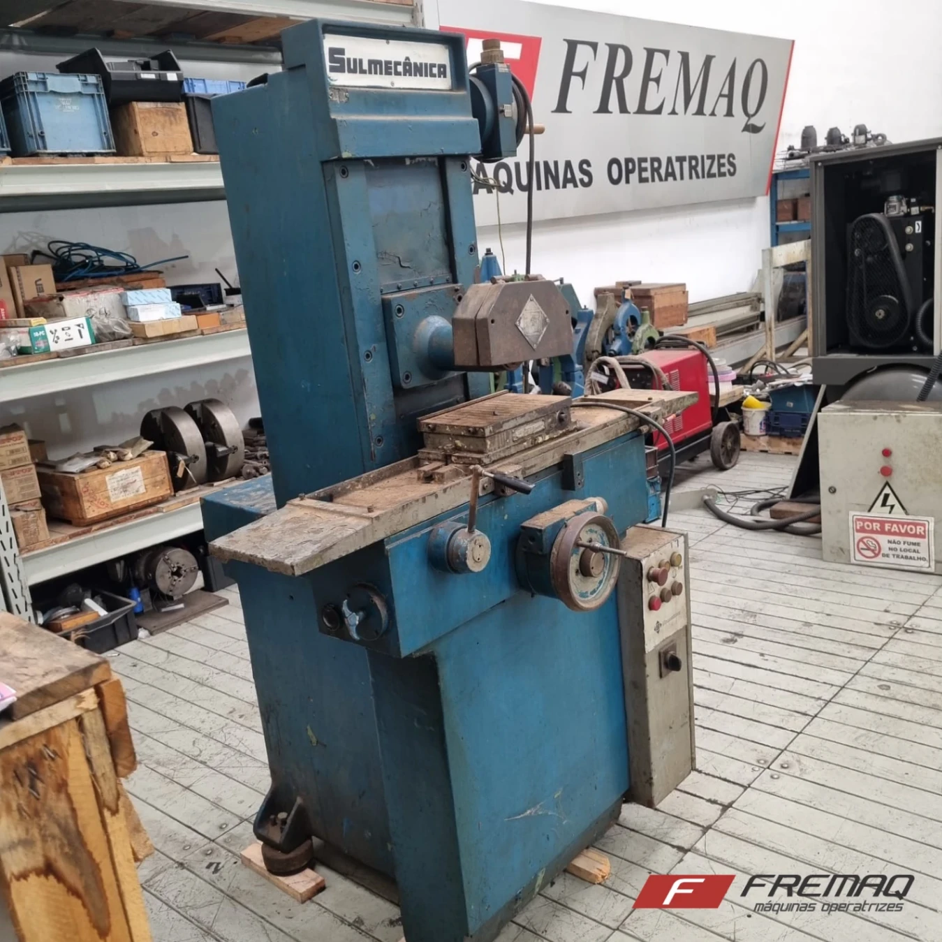 RETÍFICA PLANA SULMECANICA RAPH-40
